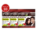 Indica Easy Hair Colour – Dark Brown, 12.5 g + 12.5 ml | No Ammonia | Enriched with Amla, Henna, Bhringraj, Hibiscus | Covers Grey in 10 Minutes | For Men & Women (Pack of 3) - Cavinkart