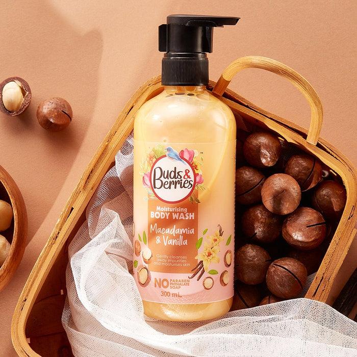 Macadamia and Vanilla Moisturizing Bodywash 