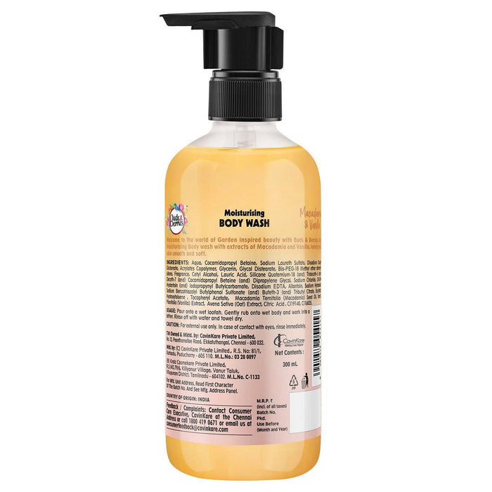 Macadamia and Vanilla Moisturizing Bodywash 