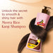 Meera Smooth & Shiny Shampoo with Rice Kanji & Aloe Vera, 340ml | Up to 72H Smoothness & Shine | For Men & Women - Cavinkart