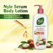 Nyle Serum Body Lotion for All Skin Types, 400 ml | With Shea Butter, Hyaluronic Acid & Vitamin B5 | 48H Moisturization | Lightweight & Non - Sticky - Cavinkart