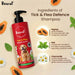 Petterati Tick & Flea Defence Dog Shampoo | With Goodness of Papaya, Tulsi, Chamomile | Shampoo + Conditioner 1000ml Dermatologically Tested with Malodour Neutraliser and Pet Friendly Fragrance - Cavinkart