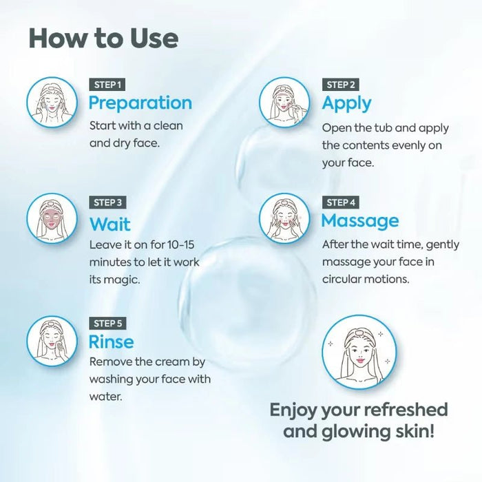 Raaga Professional De - Tan Pack | Tan Removal Cream with Kojic and Milk (500 gm) - Cavinkart