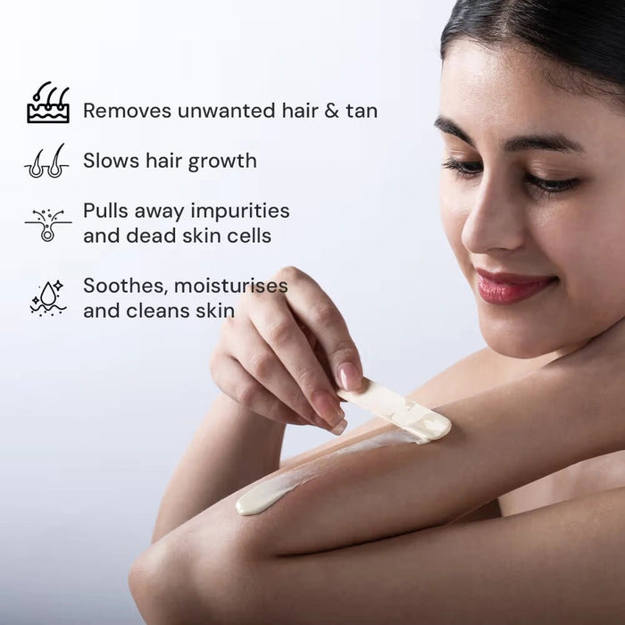 Raaga Professional Liposoluble Wax, White Chocolate, 800ml | Full Body White Chocolate Wax | Pain - free Waxing process - Cavinkart