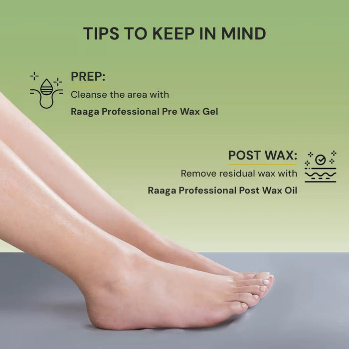 Raaga Professional Liposoluble Wax With Aloe Vera with Goodness of Aloe Vera,800ml - Cavinkart