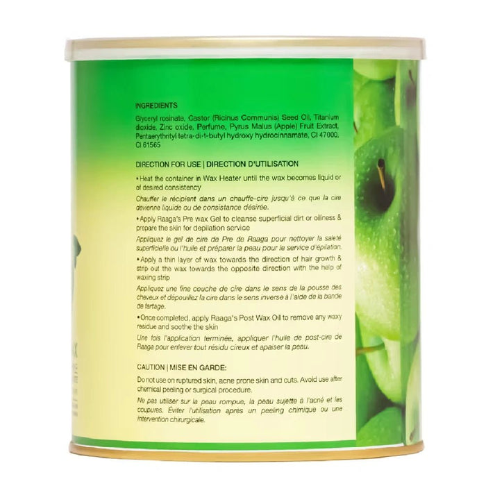 Raaga Professional Liposoluble Wax with Green Apple | Refreshing and smooth hair removal experience | Suitable for Normal skin, 800ml - Cavinkart