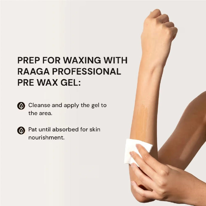 Raaga Professional Pre Wax Gel With Lemon, 250ml | Professional Wax gel with freshness of lemon. - Cavinkart