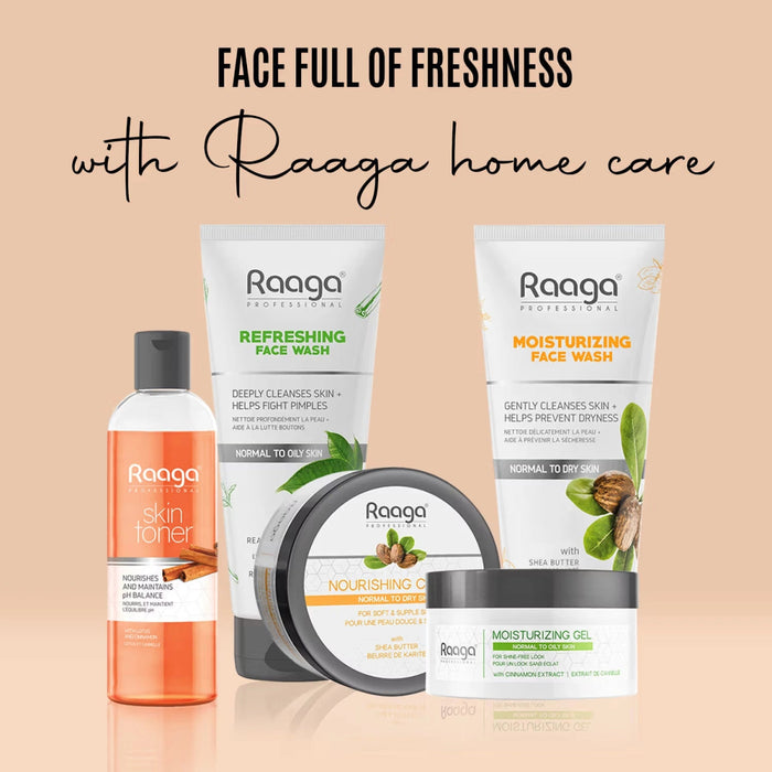 Raaga Professional Skin Toner with Lotus & Cinnamon | Nourishes, Hydrates & Balances pH | For All Skin Types - Cavinkart