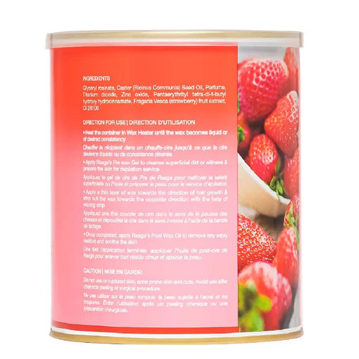 Raaga Professional Strawberry Liposoluble Wax for Body, 800ml | Nourishing & Colophony - Free Formula - Cavinkart