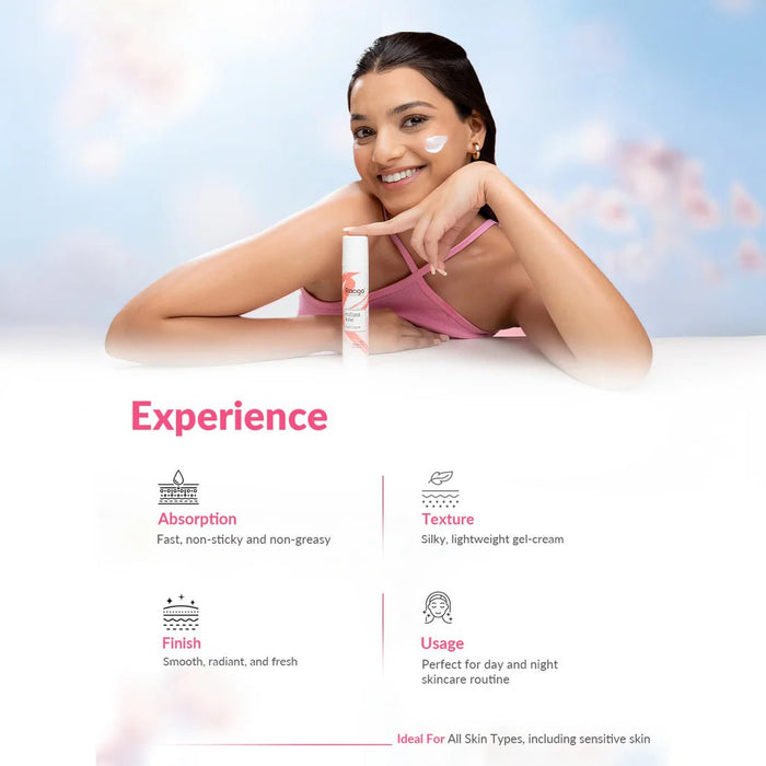 Radiant Tone Gel Cream | Lightweight & Brightening | The Key to Luminous Skin | 55 ml - Cavinkart