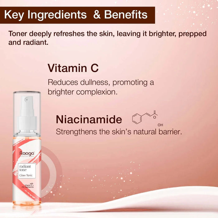 Radiant Tone Glow Tonic | Advanced Brightening | Unlock Your Skin’s Natural Glow | 100ml - Cavinkart