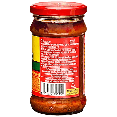Ruchi Magic Mango Ginger Pickle, 300g | Unique Ginger and Mango Blend, Ideal for Curd Rice, Parathas, and Snacks - Cavinkart