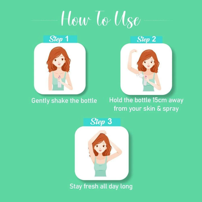 Spinz Blue Bounce Perfumed Deo for Women, with Fresh Tuberose Fragrance for Long Lasting Freshness and 24 Hours Protection, 200ml - Cavinkart