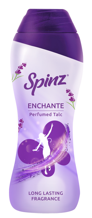 Spinz Enchante Body Talcum Powder for Women 50gm | Fragrant Talcum Powder for Women (Pack of 2)