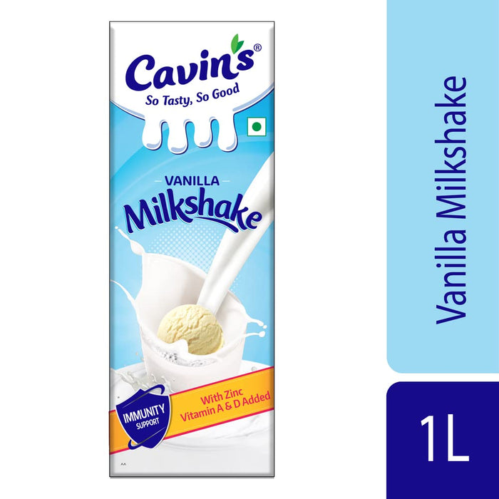 Cavin's Vanilla Milkshake, 1L