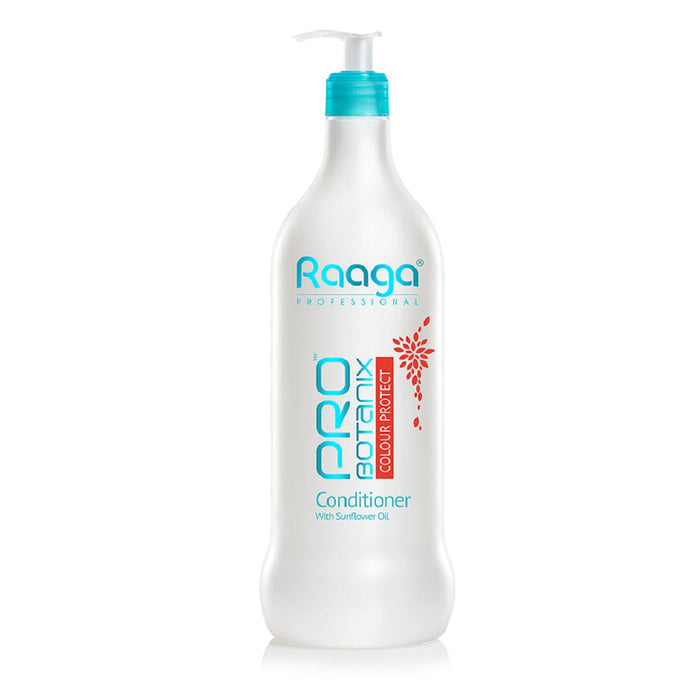 Raaga Professional Pro Botanix Color Protect Conditioner with Sunflower Oil, Blue, 1000 ml