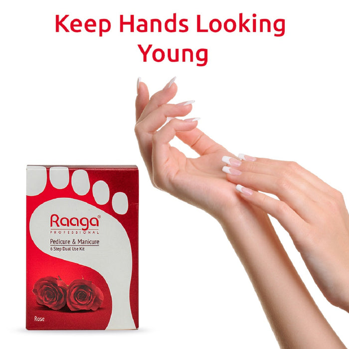 Raaga Professional Manicure Pedicure Rose, 63g