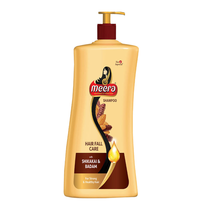 Meera Hairfall Care Shampoo, With Goodness Of Badam and Shikakai 1000ml