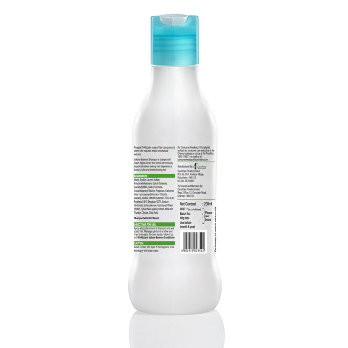 Raaga Professional Pro Botanix Volume Essence Shampoo, 200 ml
