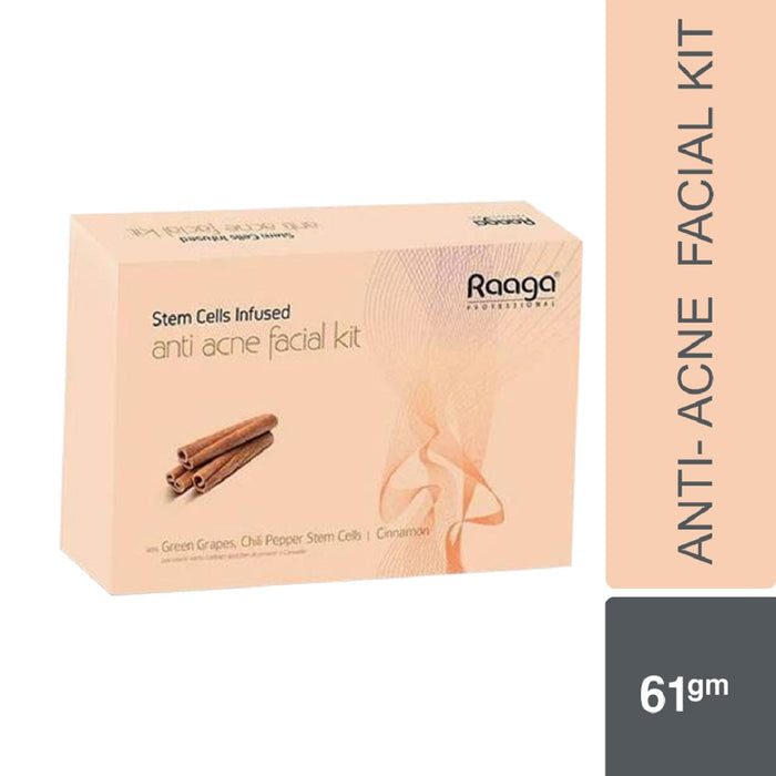 Raaga Professional Stemcell Facial Kit, Anti Acne, 61 g
