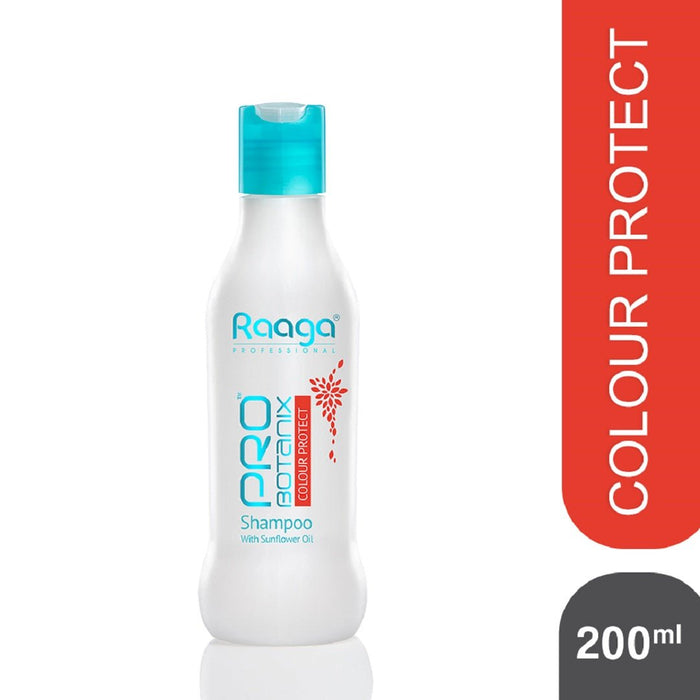 Raaga Professional Pro Botanix Colour Protect Shampoo with Sunflower Oil, 200 ml | Retains Hair Colour & Reduces Breakage - Cavinkart