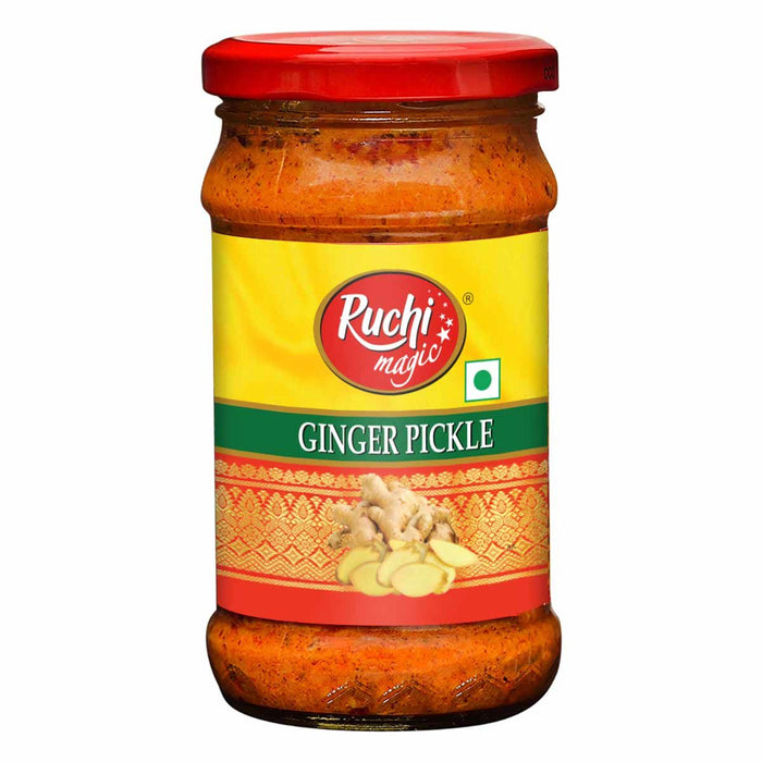 Ruchi Magic Ginger Pickle, 300 gm - Cavinkart