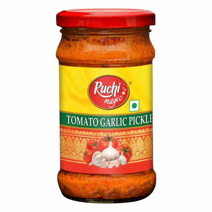 Ruchi Magic Tomato Garlic Pickle, 300 gm - Cavinkart